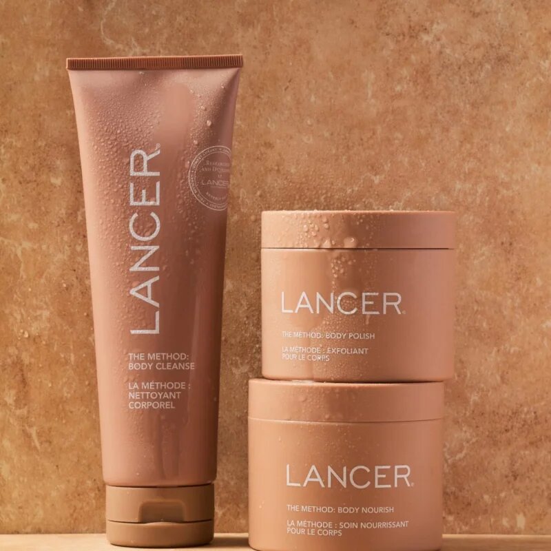 LANCER THE METHOD BODY POLISH jemný exfoliační krém na tělo 240 ml
