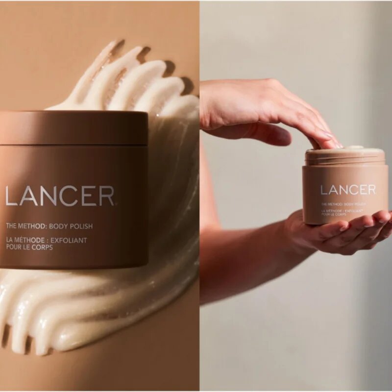 LANCER THE METHOD BODY POLISH jemný exfoliační krém na tělo 240 ml