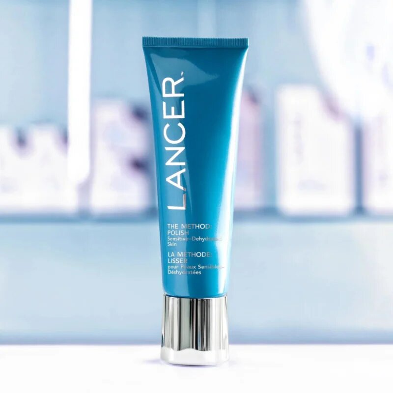 LANCER THE METHOD POLISH Sensitive-Dehydrated Skin čisticí krémový peeling pro suchou až citlivou pleť 120 ml