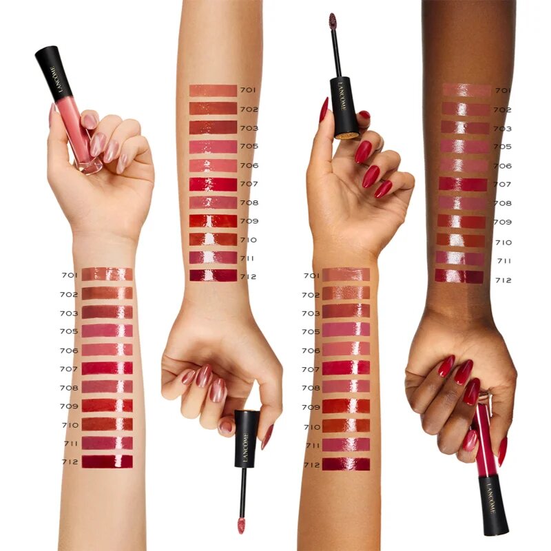 Lancôme L'Absolu Rouge Glaze Tintation lesklá hydratační tekutá rtěnka 703 CHOCOLATE FEAST 4.5 ml