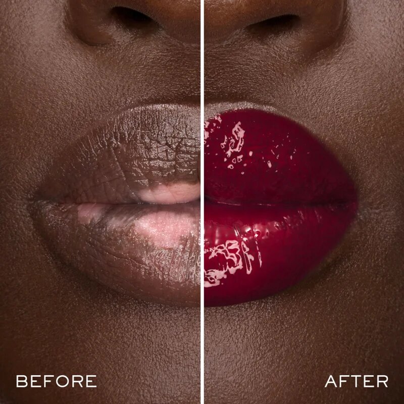 Lancôme L'Absolu Rouge Glaze Tintation lesklá hydratační tekutá rtěnka 712 CHERRY BOMBASTIC 4.5 ml