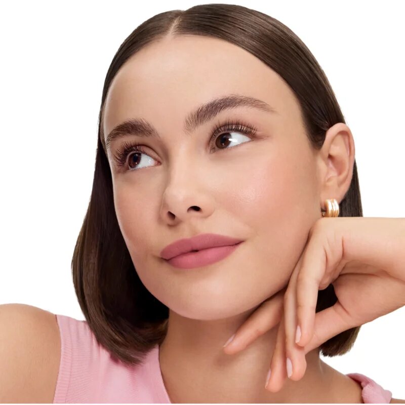 Lancôme Lip Idôle CuddleBlur™ Matte Velvet Lip Cream vyplňující balzám na rty s matným efektem odstín 22 Nap in Mauve 8.5 ml
