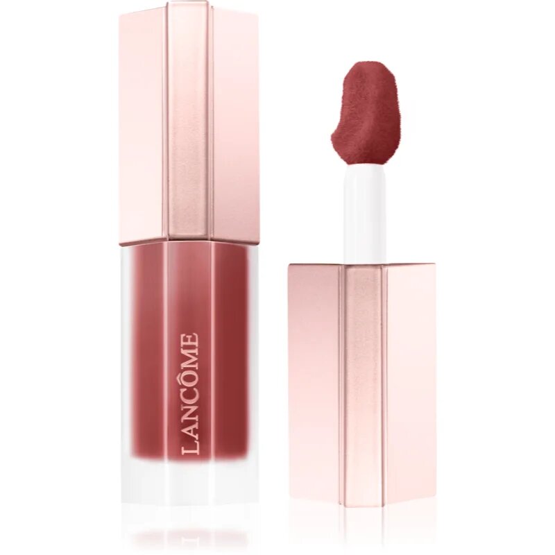 Lancôme Lip Idôle CuddleBlur™ Matte Velvet Lip Cream vyplňující balzám na rty s matným efektem odstín 60 Million-Dollar Berry 8.5 ml
