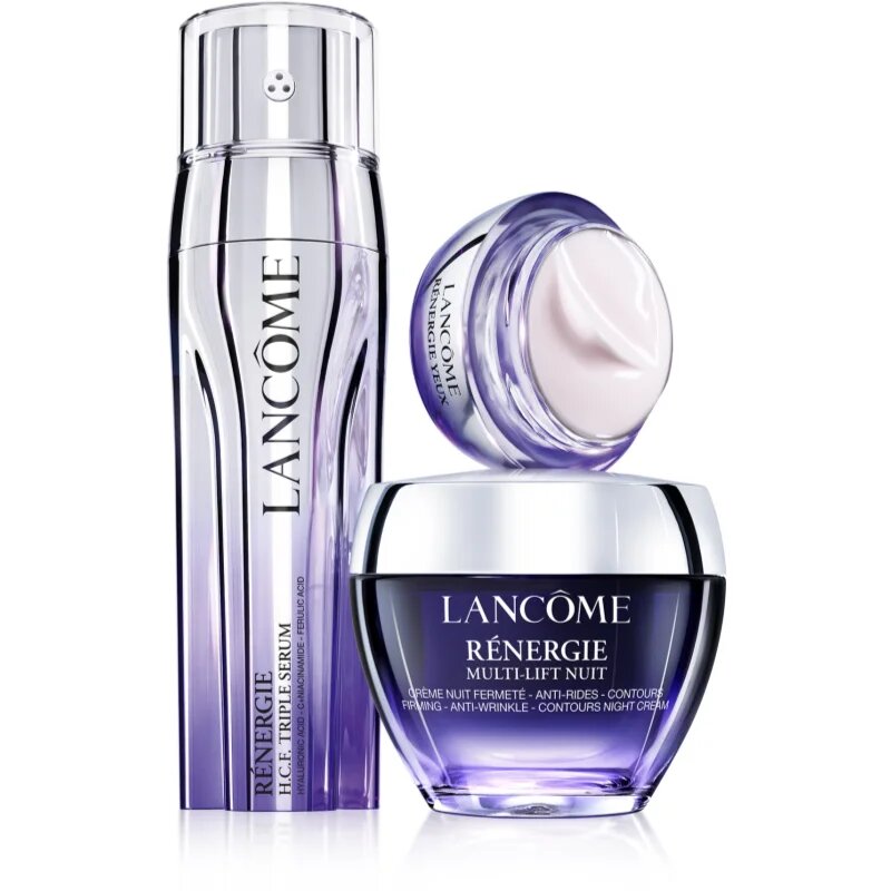 Lancôme Rénergie Nuit Multi-Lift noční zpevňující a protivráskový krém na obličej a krk 50 ml