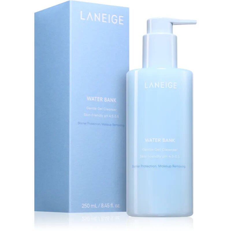 LANEIGE Water Bank Gentle Gel Cleanser jemný čisticí gel 250 ml