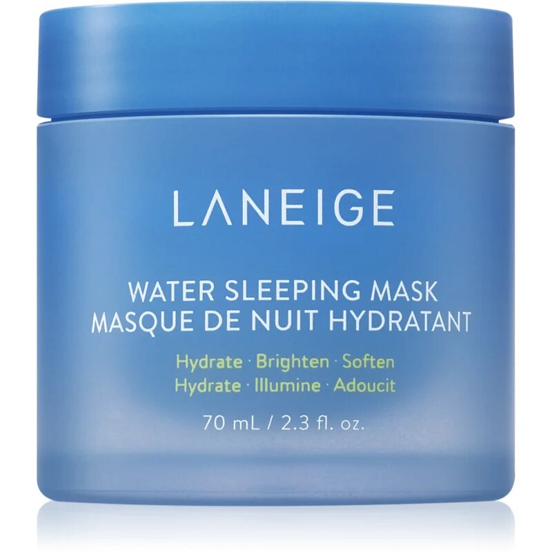 LANEIGE Water Sleeping noční pleťová maska pro rozjasnění a hydrataci 70 ml