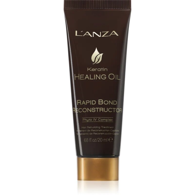 L'anza Keratin Healing Oil Rapid Bond Reconstructor vlasová péče pro lesk a hebkost vlasů 20 ml