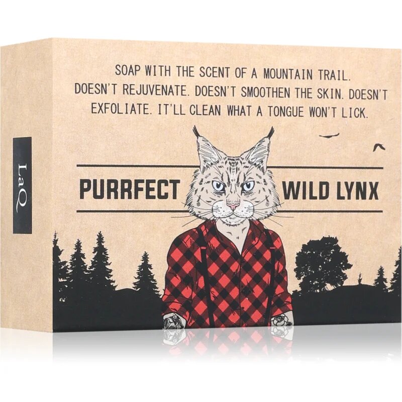 LaQ Lynx From Mountain čisticí tuhé mýdlo 85 g