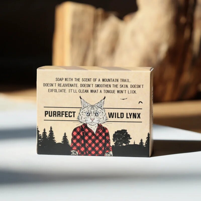LaQ Lynx From Mountain čisticí tuhé mýdlo 85 g