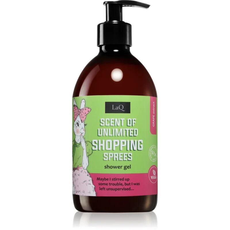 LaQ Scent Of Unlimited Shopping Spress sprchový gel 500 ml
