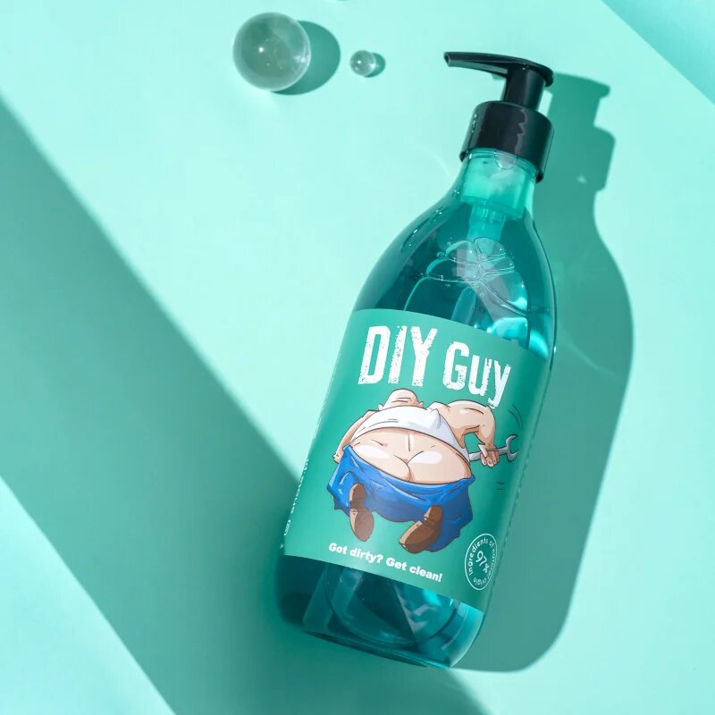 LaQ Shots! DIY Guy osvěžující sprchový gel 500 ml