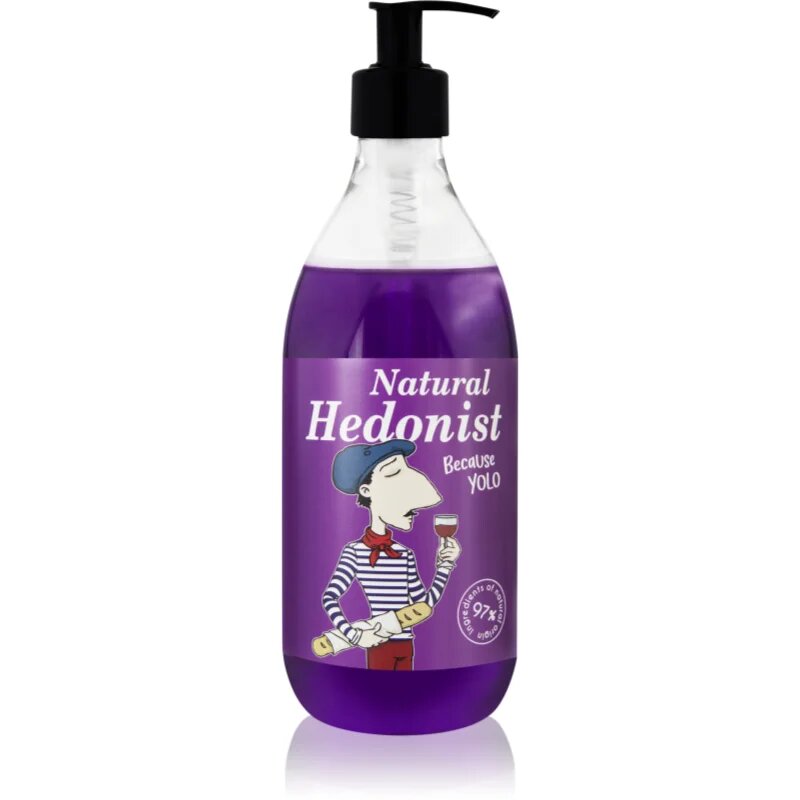 LaQ Shots! Natural Hedonist osvěžující sprchový gel 500 ml
