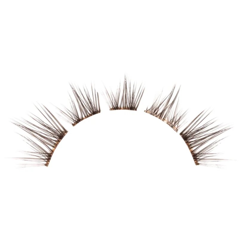 Lash Brow Press&Go Self-Adhesive Eyelashes samolepící trsové řasy Classy Night Brownie 1 ks