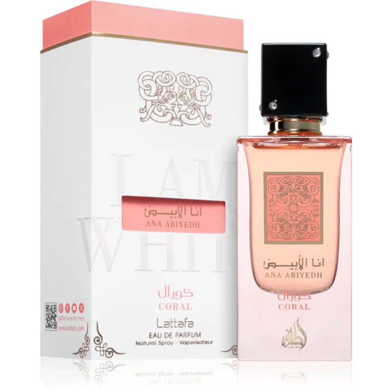Lattafa Ana Abiyedh Coral parfémovaná voda unisex 60 ml
