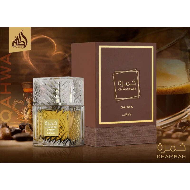 Lattafa Khamrah Qahwa parfémovaná voda unisex 100 ml