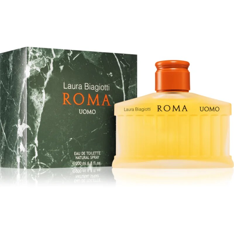 Laura Biagiotti Roma Uomo for men toaletní voda pro muže 200 ml