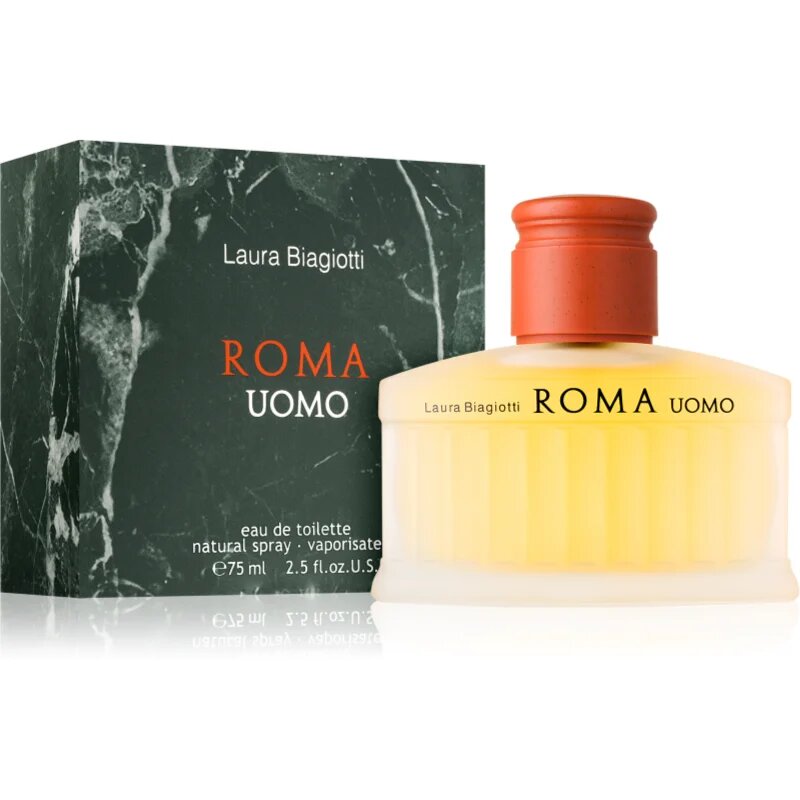 Laura Biagiotti Roma Uomo for men toaletní voda pro muže 75 ml