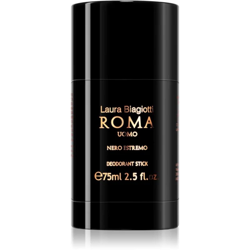 Laura Biagiotti Roma Uomo Nero Estremo deostick pro muže 75 ml