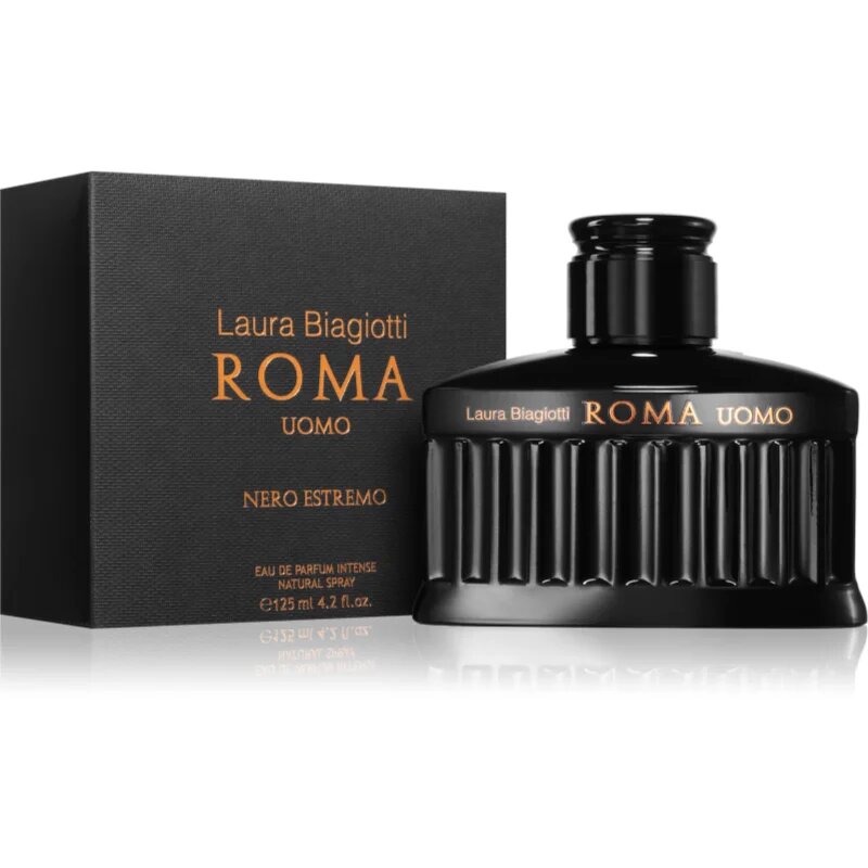 Laura Biagiotti Roma Uomo Nero Estremo parfémovaná voda pro muže 125 ml