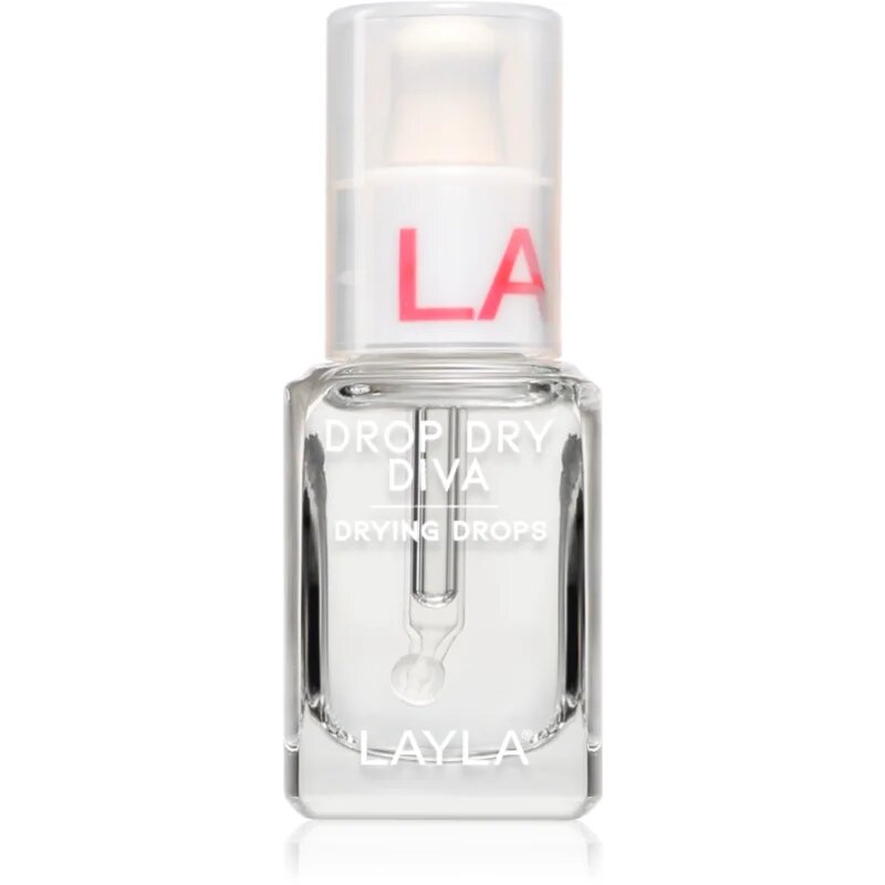 Layla Cosmetics Drop dry Diva rychleschnoucí lak na nehty 10 ml