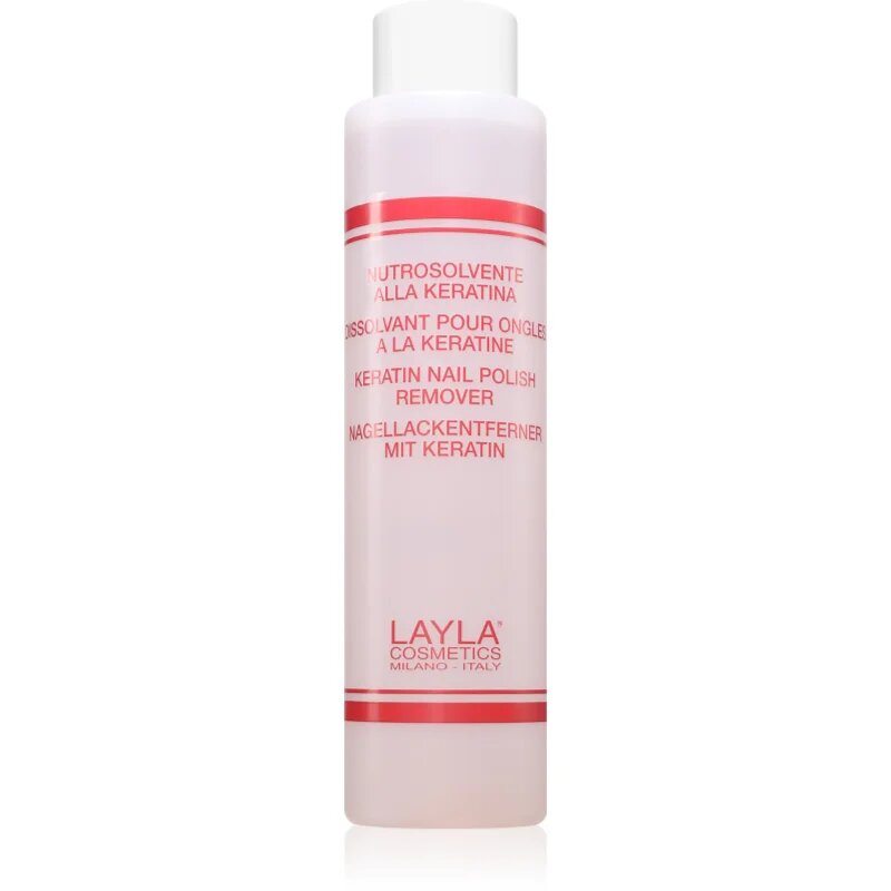 Layla Cosmetics Nutrosolvente odlakovač na nehty 500 ml