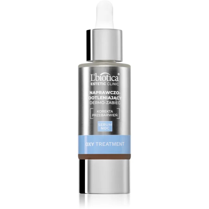 L’biotica Estetic Clinic Oxy Treatment noční obnovující sérum s antioxidačním účinkem 30 ml