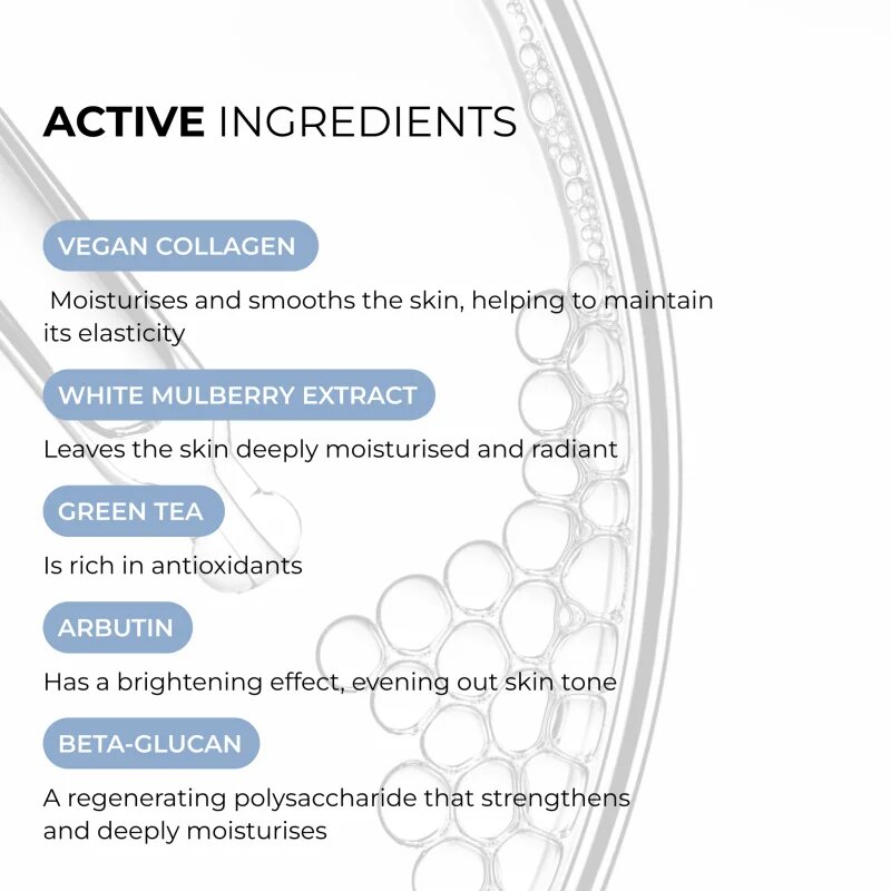 L’biotica Masks Collagen Platinium plátýnková maska s kolagenem 23 ml