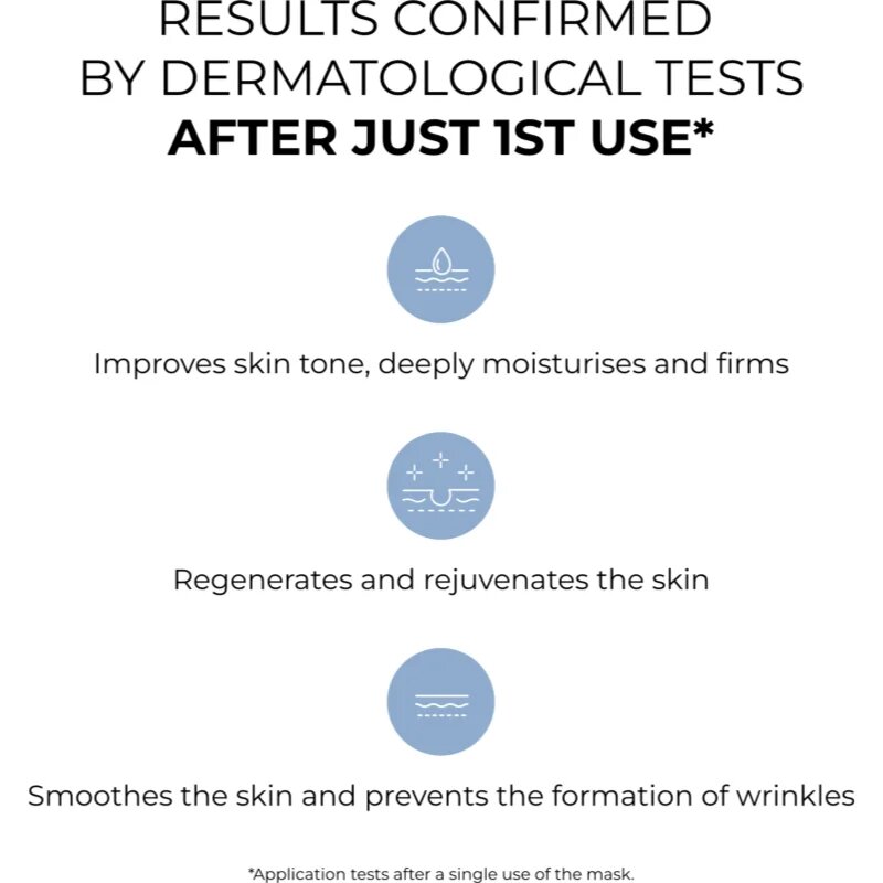 L’biotica Masks Collagen Platinium plátýnková maska s kolagenem 23 ml