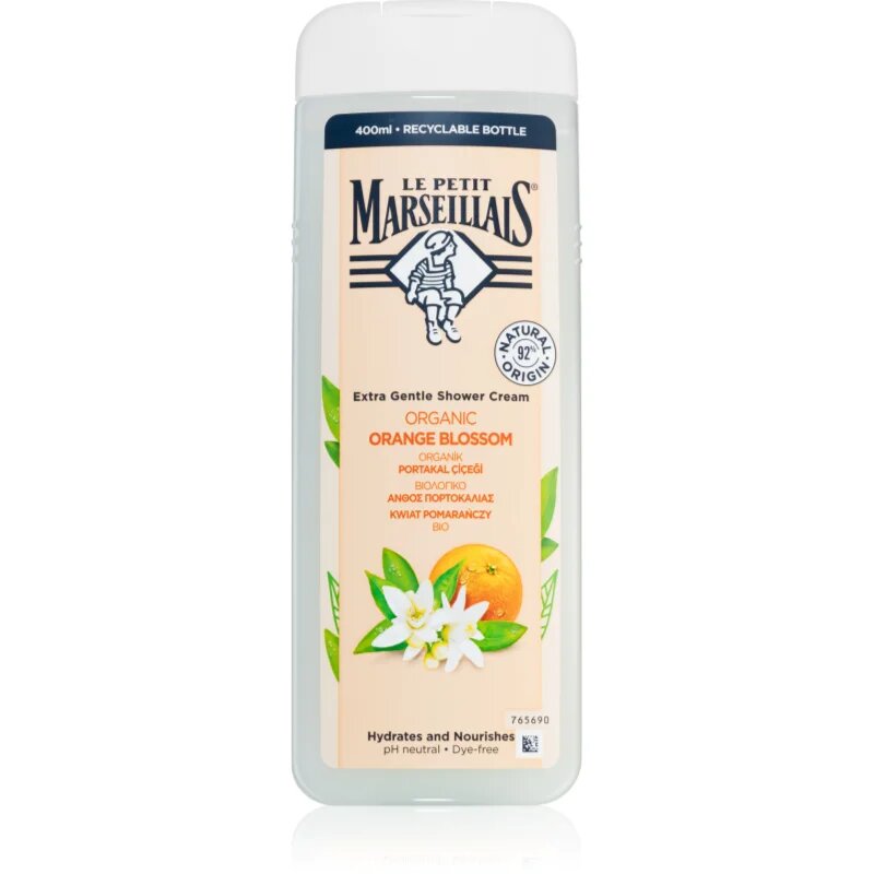 Le Petit Marseillais Bio Pomerančový Květ krémový sprchový gel 400 ml