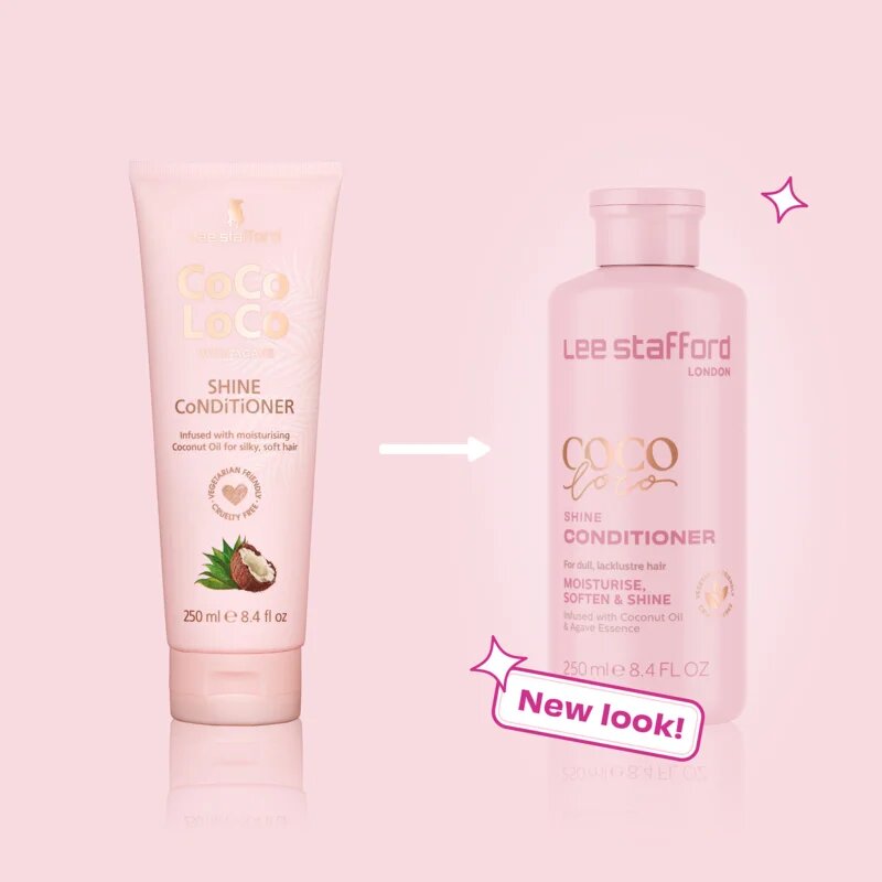 Lee Stafford CoCo LoCo Agave hydratační kondicionér pro lesk a hebkost vlasů 250 ml