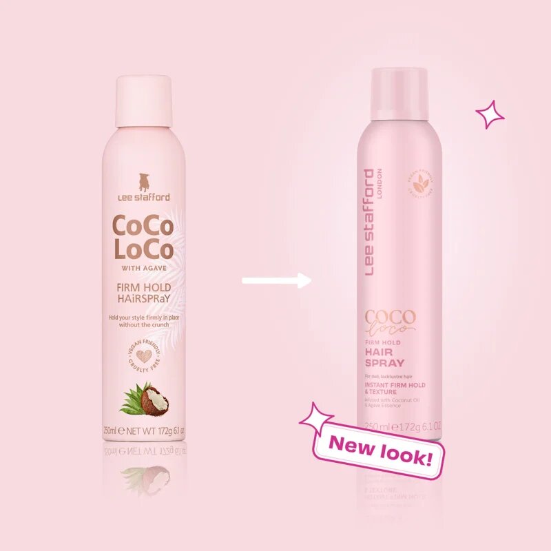 Lee Stafford CoCo LoCo Agave lak na vlasy silné zpevnění 250 ml