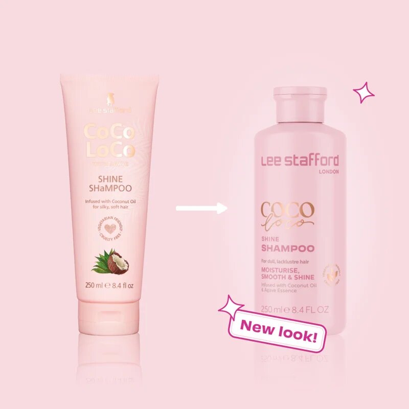 Lee Stafford CoCo LoCo Agave šampon pro lesk a hebkost vlasů 250 ml