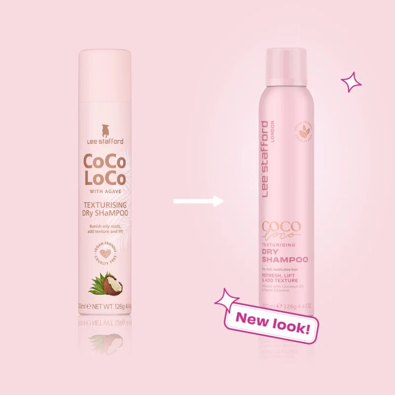 Lee Stafford CoCo LoCo Agave strukturující suchý šampon pro všechny typy vlasů 200 ml