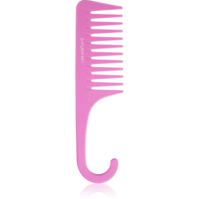 Lee Stafford Core Pink hřeben na vlasy do sprchy The Big In-Shower Comb 1 ks