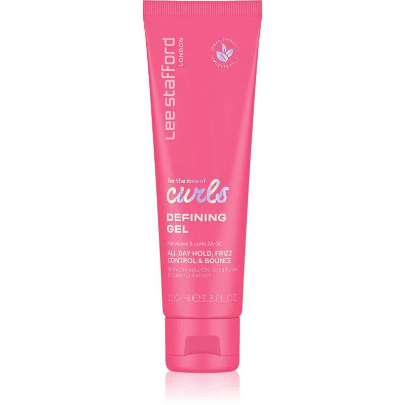 Lee Stafford For The Love Of Curls Defining Gel gel na vlasy pro definici a tvar 100 ml
