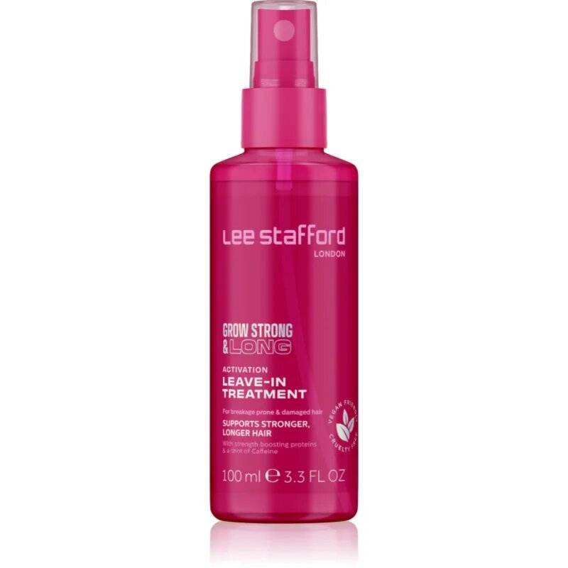 Lee Stafford Grow Strong & Long Activation Leave - In Treatment sprej na vlasy pro posílení vlasů 100 ml