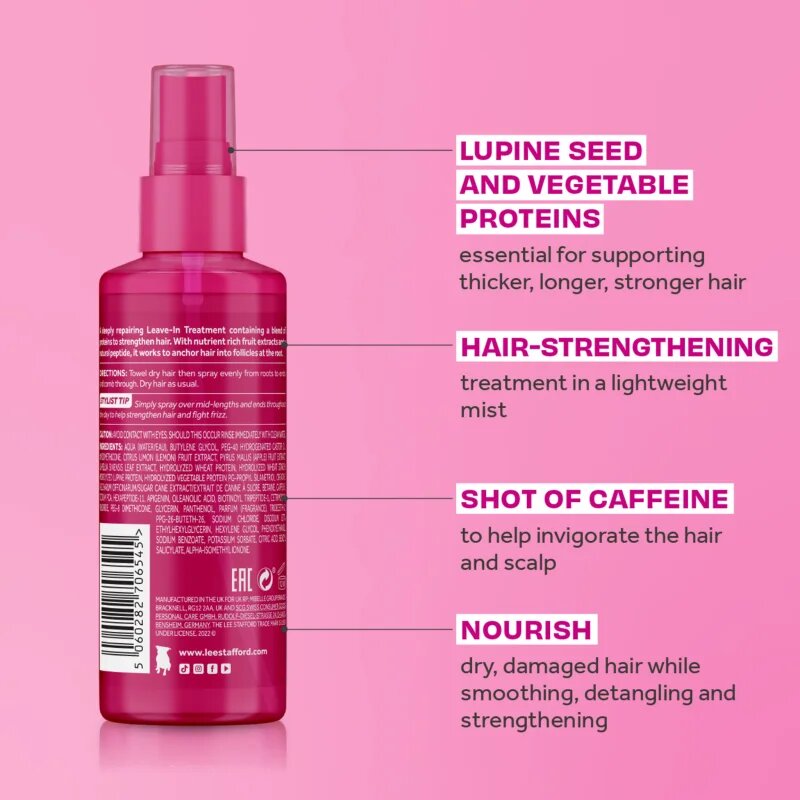 Lee Stafford Grow Strong & Long Activation Leave - In Treatment sprej na vlasy pro posílení vlasů 100 ml