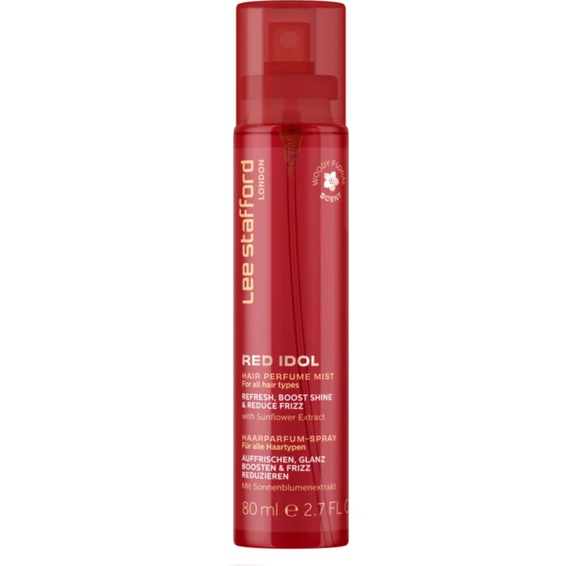 Lee Stafford Hair Perfume Mist parfémovaná mlha do vlasů pro ženy Red Idol 80 ml