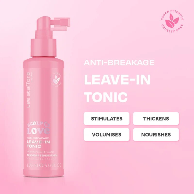 Lee Stafford Scalp Love Anti Hair-Loss Thickening Leave-In Tonic vlasové tonikum pro posílení vlasů 150 ml