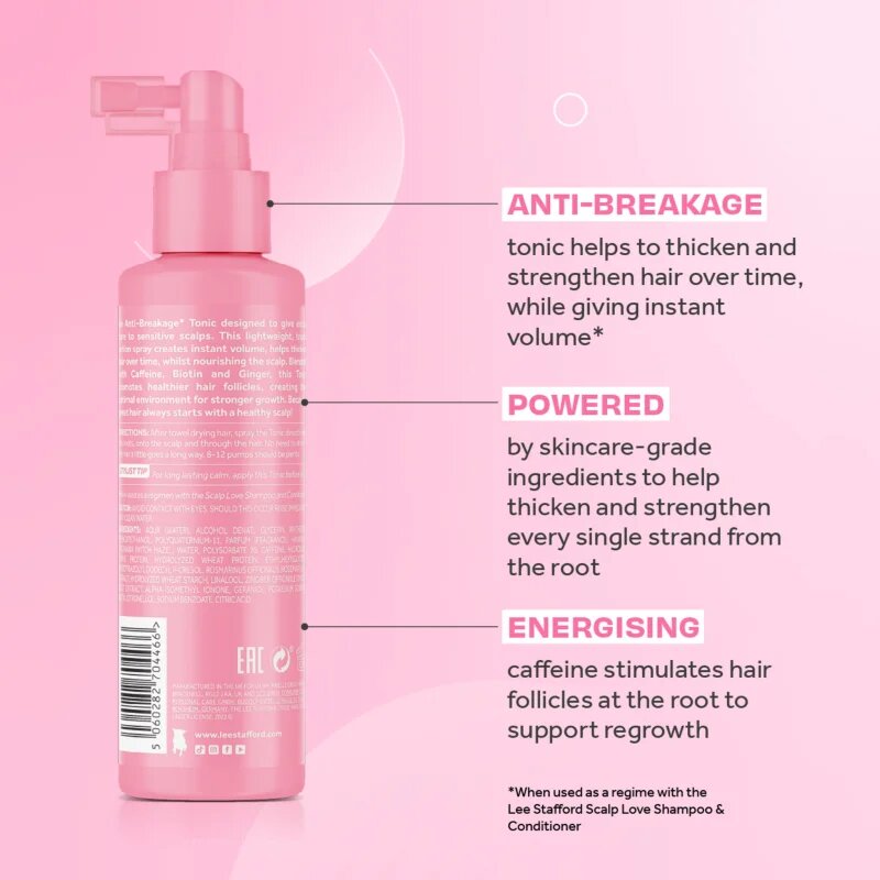 Lee Stafford Scalp Love Anti Hair-Loss Thickening Leave-In Tonic vlasové tonikum pro posílení vlasů 150 ml