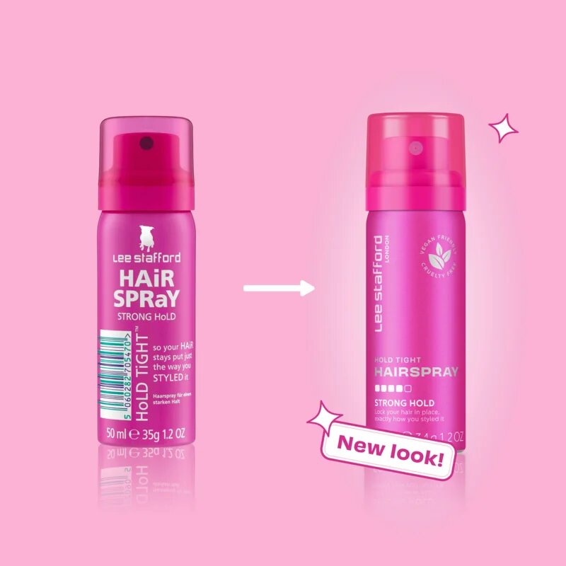 Lee Stafford Styling Hold Tight Hairspray lak na vlasy s extra silnou fixací 50 ml