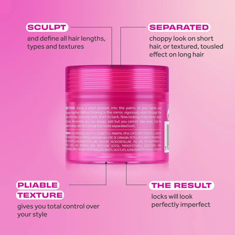 Lee Stafford Styling Messed Up Putty stylingová pasta 50 ml