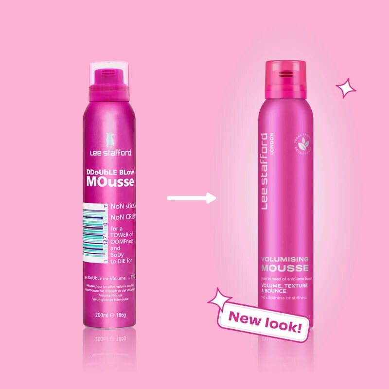 Lee Stafford Styling Volumising Mousse pěnové tužidlo pro bohatý objem 200 ml