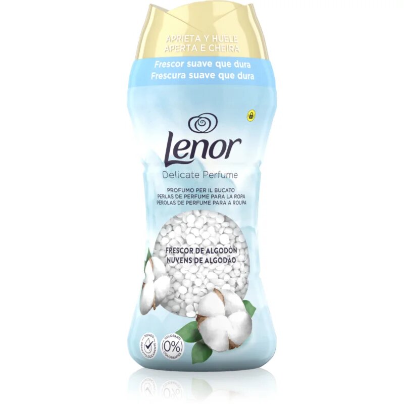 Lenor Cotton Fresh vonné perličky do pračky 195 g