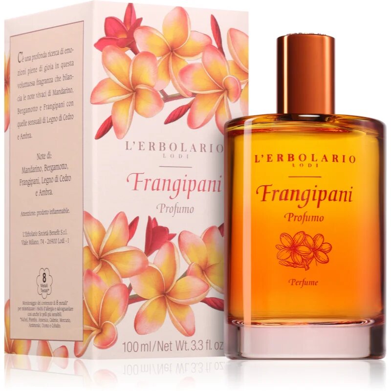 L'ERBOLARIO Frangipani parfémovaná voda pro muže 100 ml