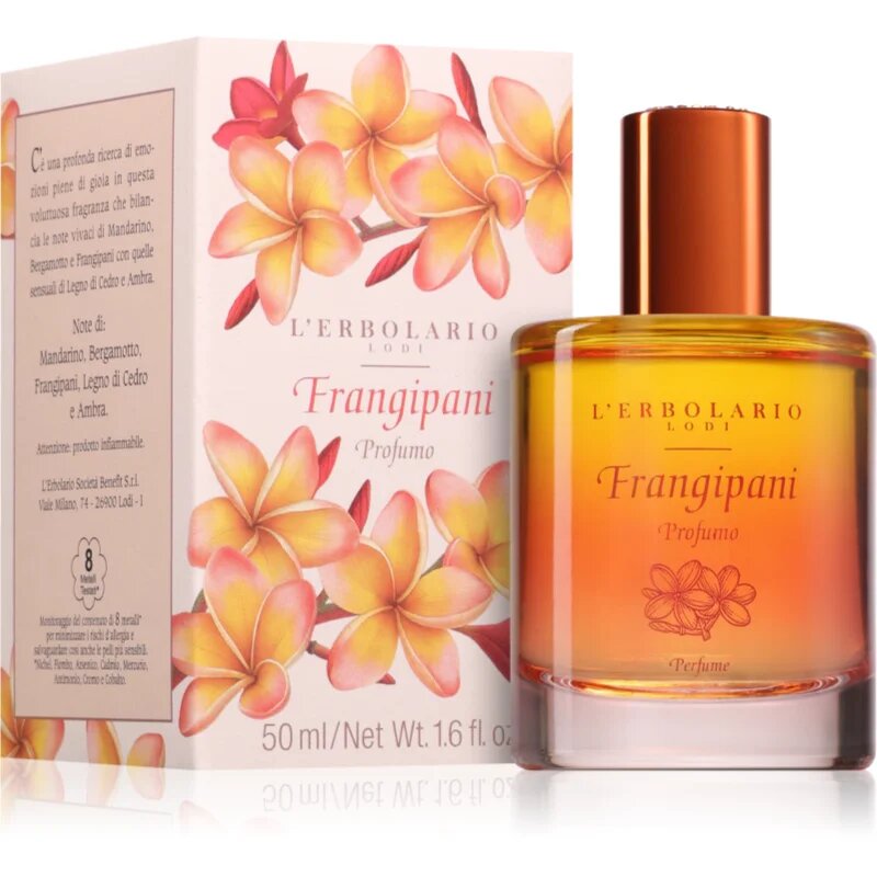 L'ERBOLARIO Frangipani parfémovaná voda pro ženy 50 ml