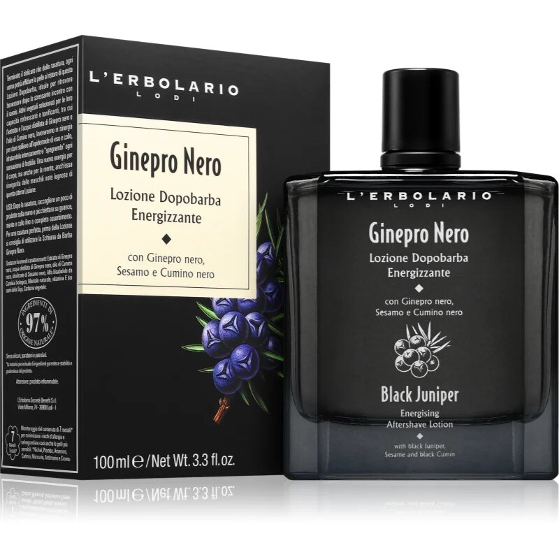 L'ERBOLARIO Ginepro Nero voda po holení 100 ml