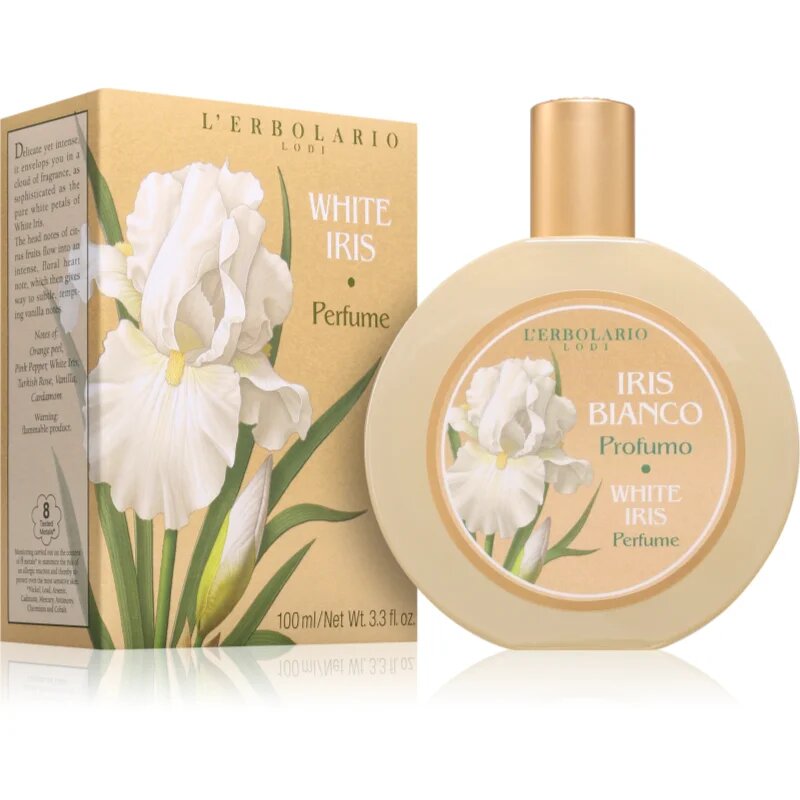L'ERBOLARIO Iris Bianco parfémovaná voda pro ženy 100 ml