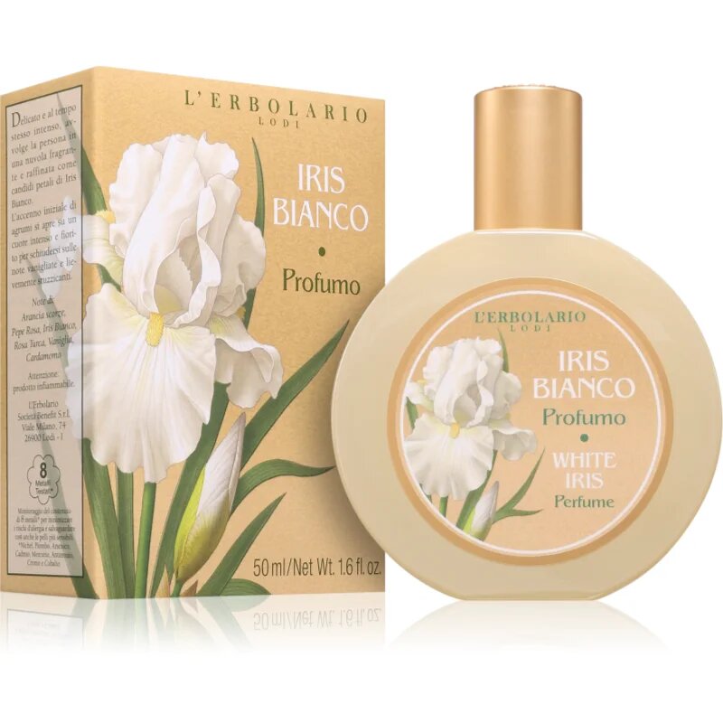 L'ERBOLARIO Iris Bianco parfémovaná voda pro ženy 50 ml