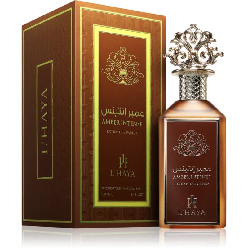 L’HAYA PERFUMES Amber Intense parfémový extrakt unisex 100 ml